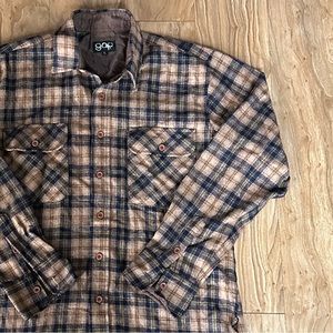 **GAP** vintage 1970s flannel shirt SIZE LARGE